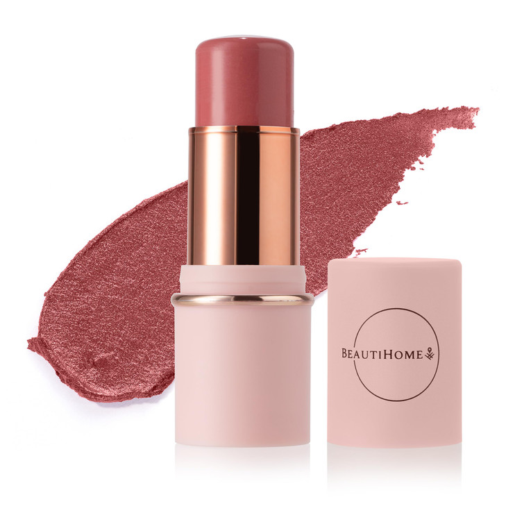 Beautihome Blush Stick For Cheeks And Lips Multistick Cream Blush Easy To Apply And Blend Infused With Nourishing Ingredients For Your Skin