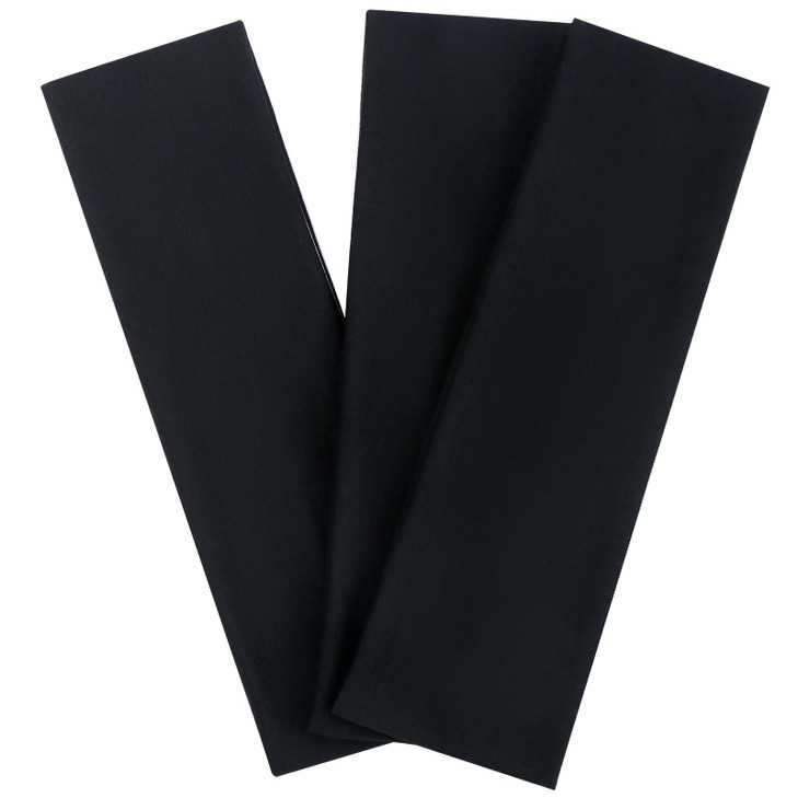 Jckhxg 3Pcs Black Headbands For Women Non Slip Head Bands For Women S Hair.