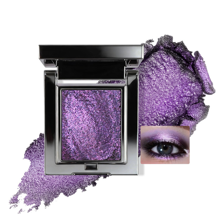 U Shinein Duochrome Holographic Chrome Purple Eyeshadow Palette Single