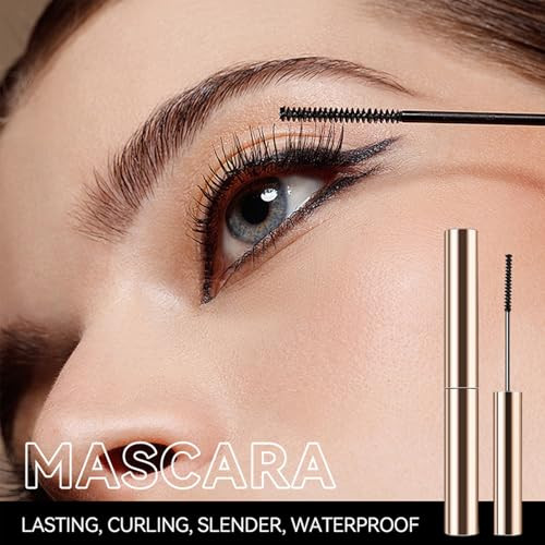 Ltiyv Mascara Ultra Fine Lengthening Waterproof Quick Dry Black