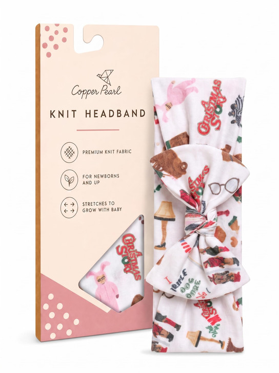 Copper Pearl Baby Bows Soft And Stretchy Headbands For Baby Girls Newborn And Toddler Hair Bows And Accessories Stylish Bow Headband