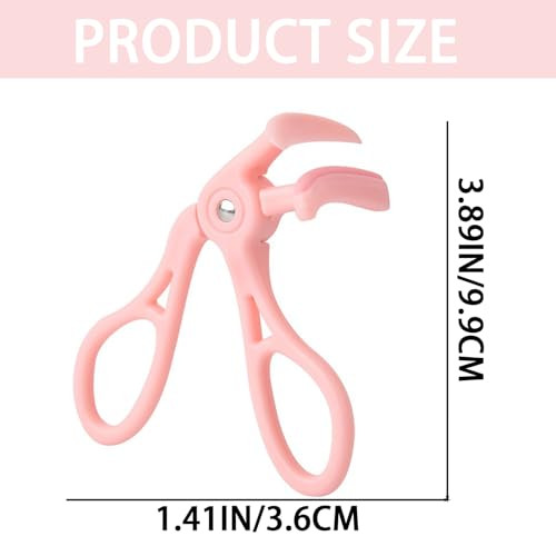 2Pcs Eyelash Curlers Quick Natural Curling For Long Lasting Without Pinching Or Pulling Lash Curler Makeup Tool For Women And Girls Curl