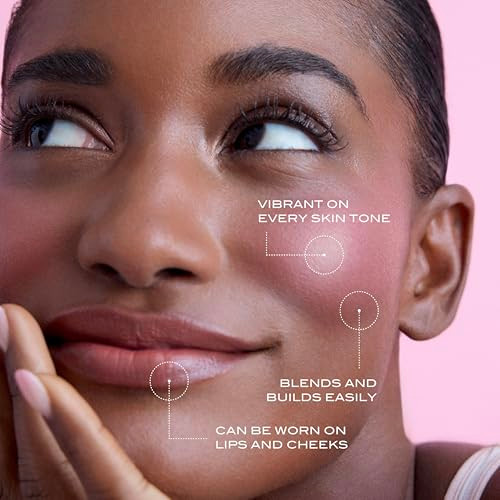 Motives Plush Liquid Blush Liquid Blush For Cheeks And Lips Weightless Formula Buildable For Natural Glow Or Contour 4 Shades Motives