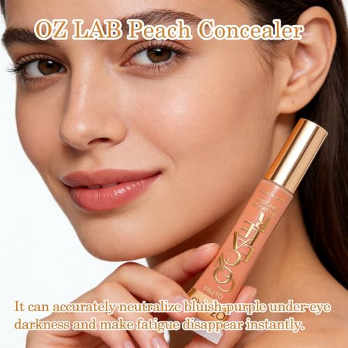 Oz Lab Beauty Hide And Chic Liquid Concealer Ivory Hc 02 Full Coverage Lightweight Matte Finish Spf 30 Plus Plus Vegan Cruelty Free 0.35 Fl