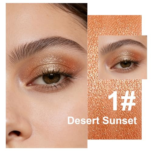 U Shinein Desert Sunset Glitter Eyeshadow Multi Color Highlight Eyeshadow