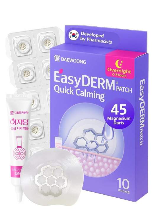 Easyderm Quick Microdart Magnesium Pimple Patch 10Ea Cica Ampoule And Tweezer