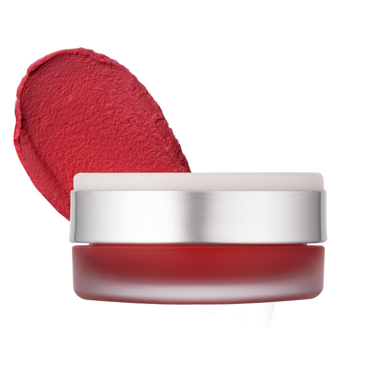 Heart Percent Dote On Mood Custom Lip And Cheek Single Blendable And Buildable Soft Velvety Matte Cream Blush Fog Pot Long Lasting