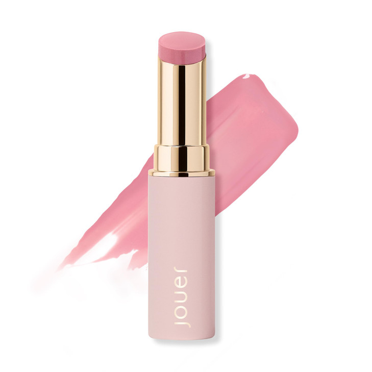 Jouer Essential Lip Enhancer Shine Balm Enhancing Tinted Lip Balm Moisturize Plump And Nourishing Lip Care Jojoba Seed Oil And Maxi Lip