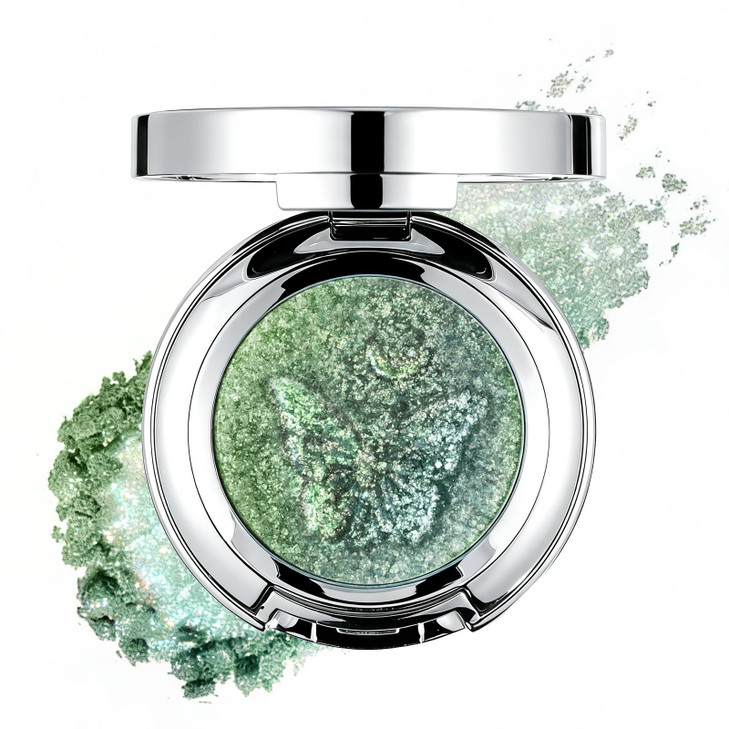 Lynemoga Multichrome Chameleon Duochrome Eyeshadow Palette Green Gold