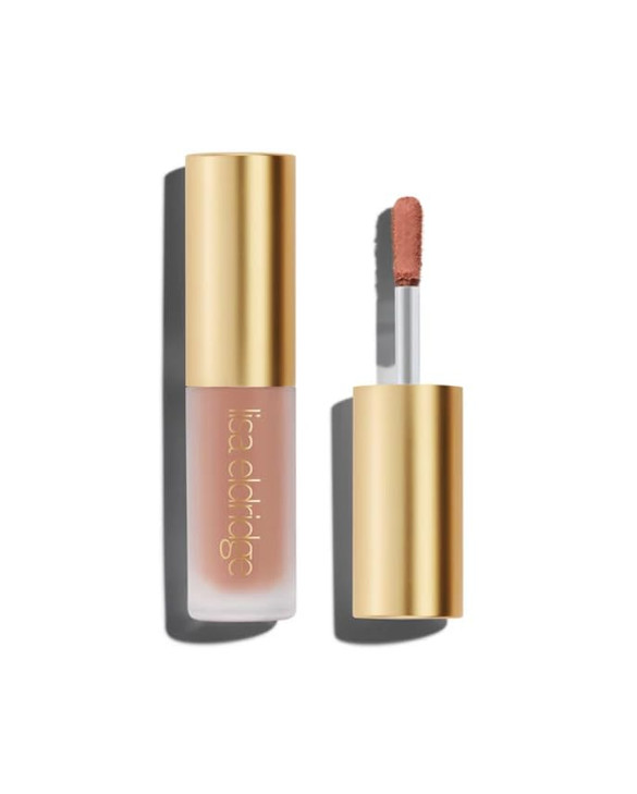 Lisa Eldridge Liquid Silk Liquid Eyeshadow Irene Light Neutral Peachy Beige
