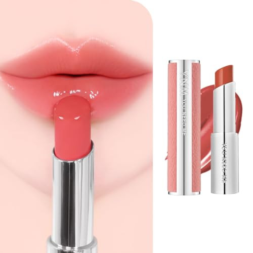 Ynm Candy Gloss Balm 06 Coconut Shell 3G Plus 9 Colors K Beauty Tinted Color Lipstick Balm Glossy Moisture Korean Jelly Lips Non Sticky And