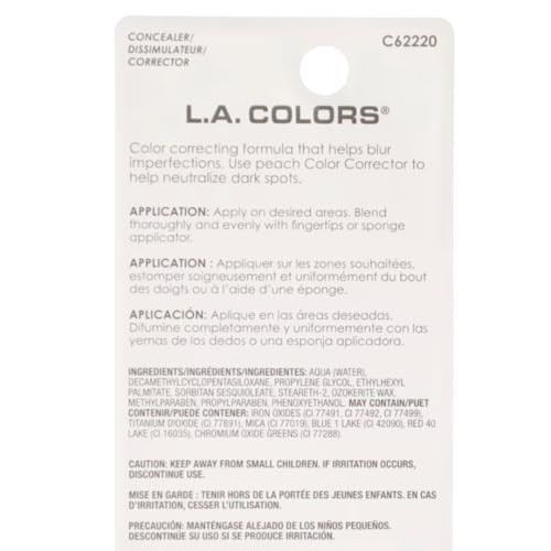La Colors Color Corrector Makeup Stick Peach 0.13 Oz