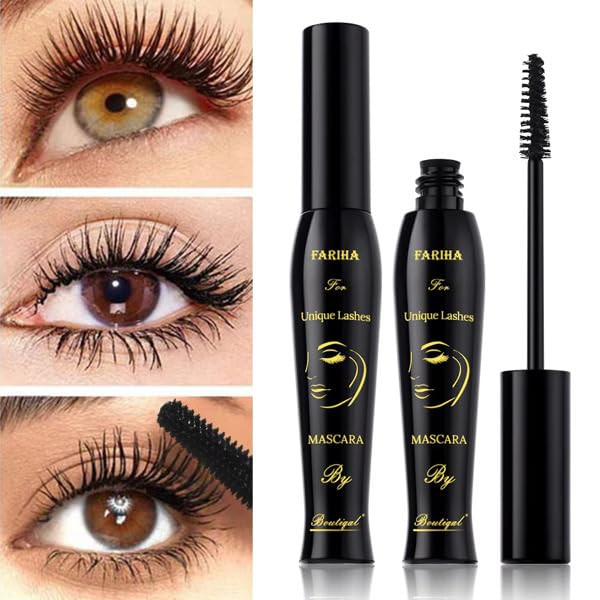 Fariha Unique Lashes Mascara Black Waterproof Mascara Lengthening And Thickening Formula