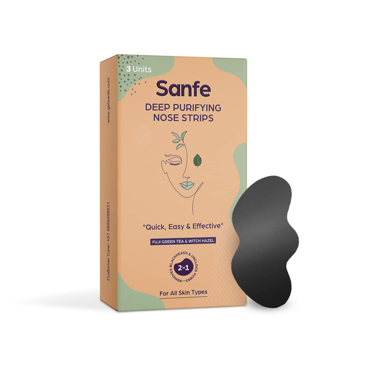 Sanfe Nose Strips For Women Pack Of 3