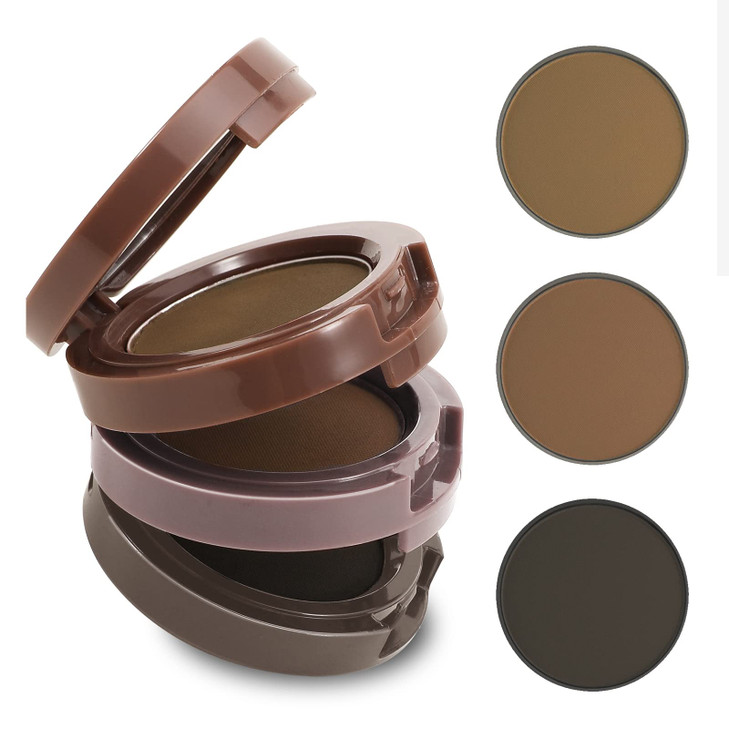 Boobeen 3 Color Eyebrow Powder Palette Waterproof Eyebrow Makeup Brow Definer To Shape Perfect Brow