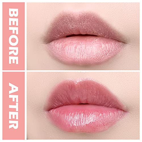 Boobeen Lip Balm Stick Lip Balm Cream For Dry Cracked Lips Temperature Color Change Lip Gloss Long Lasting Lip Moisturizer For Women