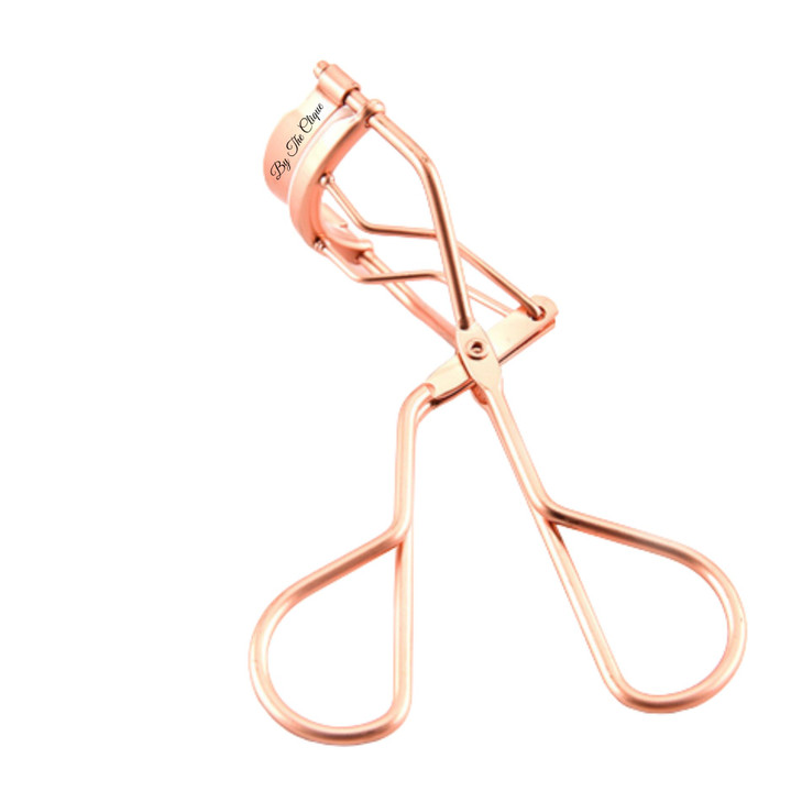 By The Clique Rose Gold Eyelash Curler With Soft Silicone Pad