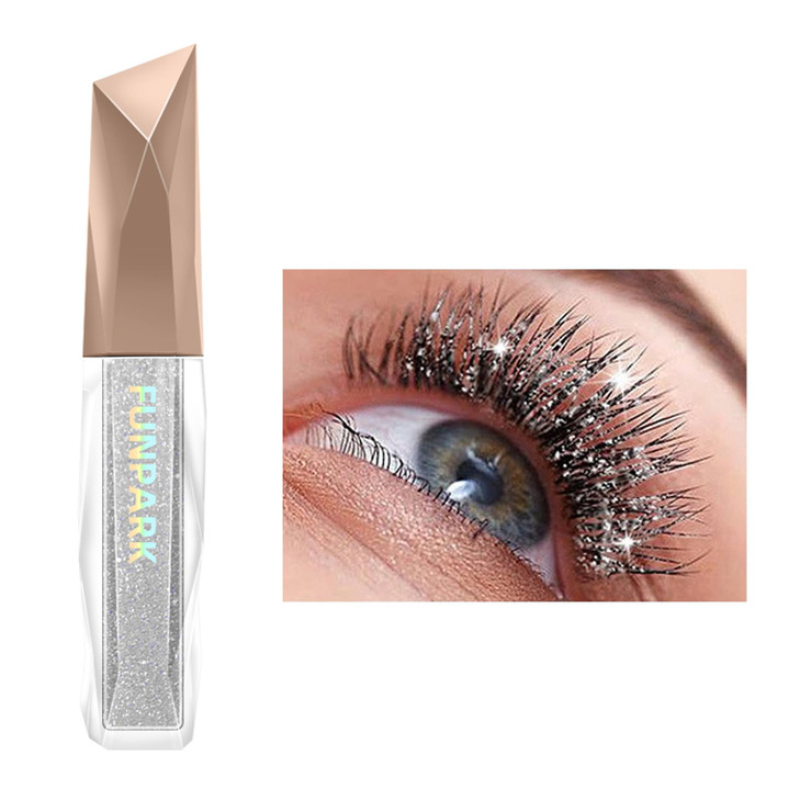 Kyannkara Glitter Mascara Washable Lengthening And Volumizing Eye Makeup Shiny Sparkle Glitter01
