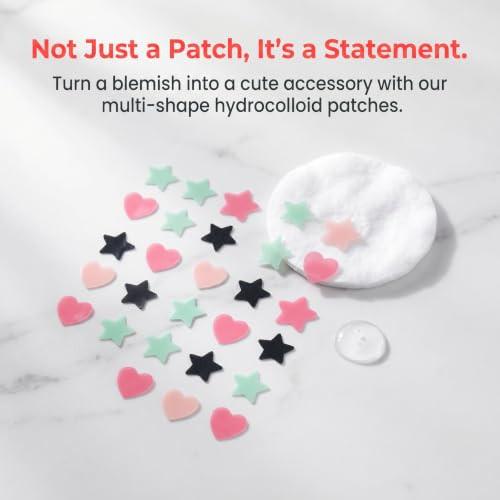 Hydrocolloid Pimple Patches For Face Invisible Acne Patches 200 Count