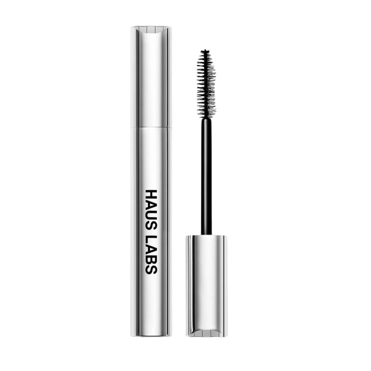 Haus Labs B Structural Volumizing And Lengthening Mascara Black Onyx Vegan Biotech Mascara For 5X Volume Strengthened And Lifted Lashes Long