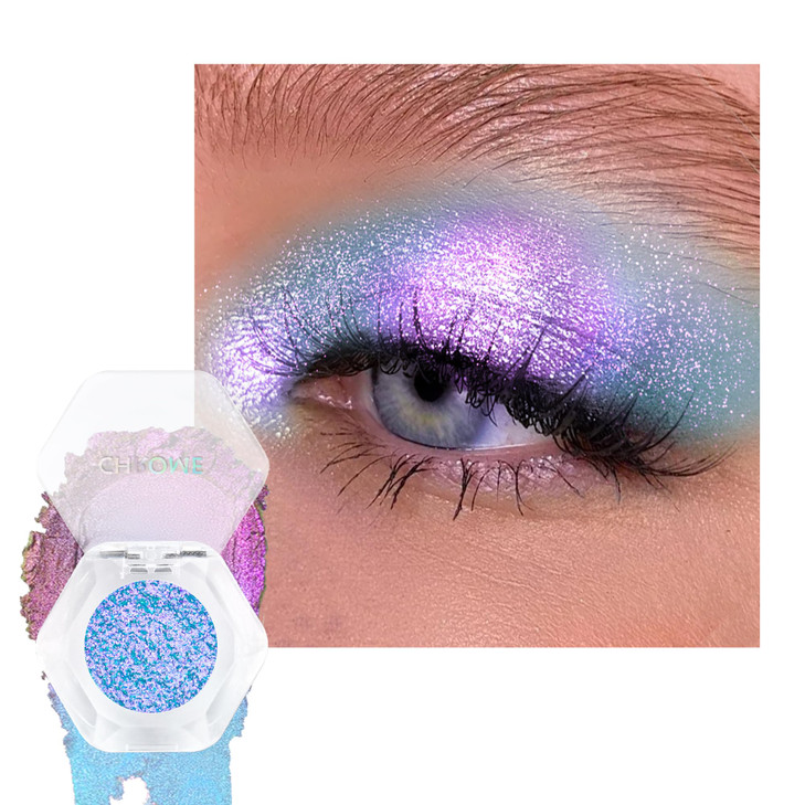 Multichrome Chrome Eyeshadow Chameleon Duochrome Glitter Eyeshadow Palette
