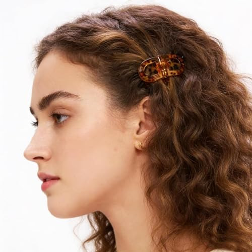 2Pcs Magnetic Hair Clips For Women Strong Hold No Slip Styling Clips Seamless 2 In 1 Design For Thick Thin Hair Non Dent Quick Snap