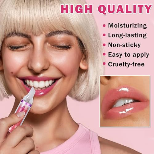 Biokusy Spicy Lip Plumping Booster Vitamin E Gloss For Fuller Lips Women