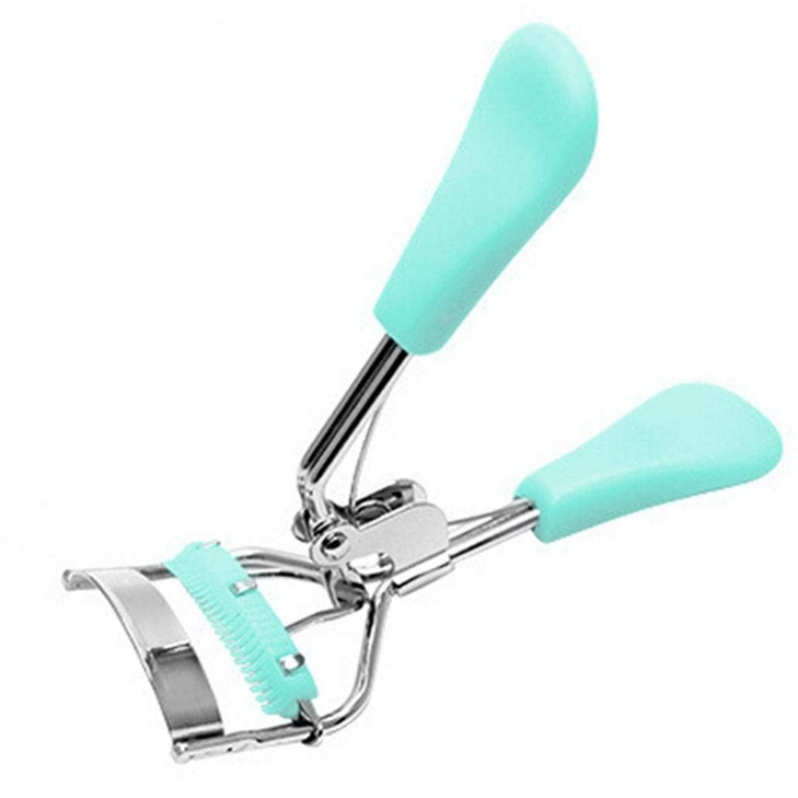 Fashion False Eyelashes Fashion Eye Makeup Curling Eyelash Curler With Comb Clip Women Beauty Tool With Comfort Grip