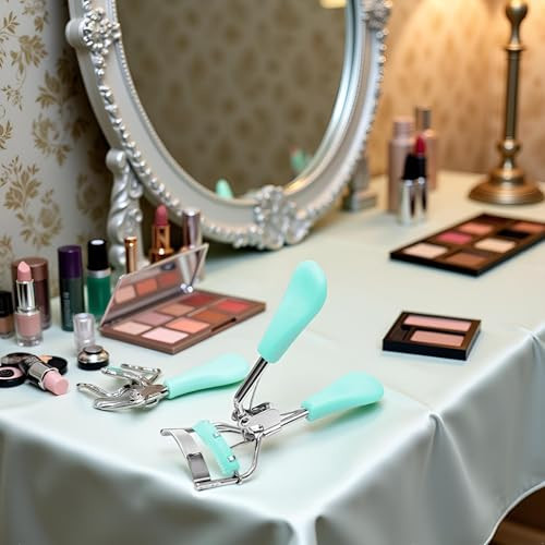 Fashion False Eyelashes Fashion Eye Makeup Curling Eyelash Curler With Comb Clip Women Beauty Tool With Comfort Grip