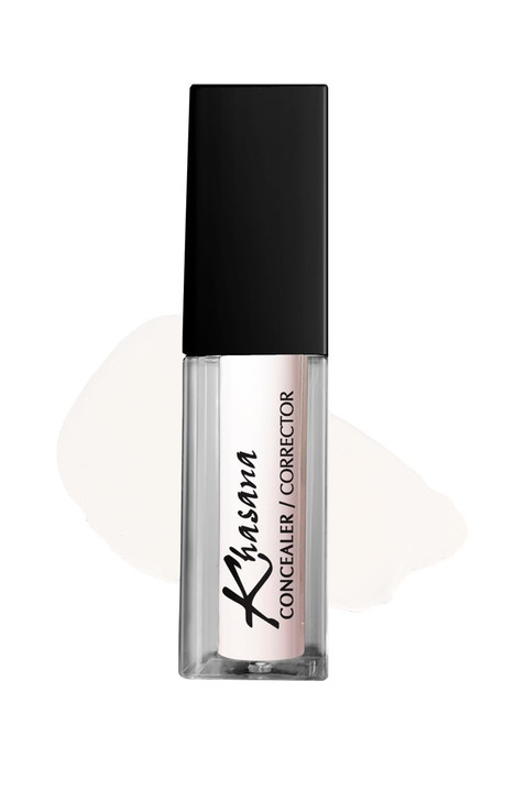 Khasana Full Coverage Makeup Liquid Concealer Natural Finish Coverage Lightweight Conceals Hydrating Brightening Under Eye Dark Circle