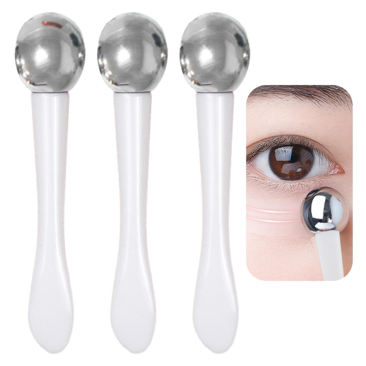 3 Pcs Eye Roller For Puffy Eyes And Dark Circles Cooling Eye Stick Roller For Soothing Relief Portable Eye Roller For On The Go Use