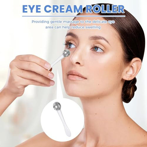 3 Pcs Eye Roller For Puffy Eyes And Dark Circles Cooling Eye Stick Roller For Soothing Relief Portable Eye Roller For On The Go Use