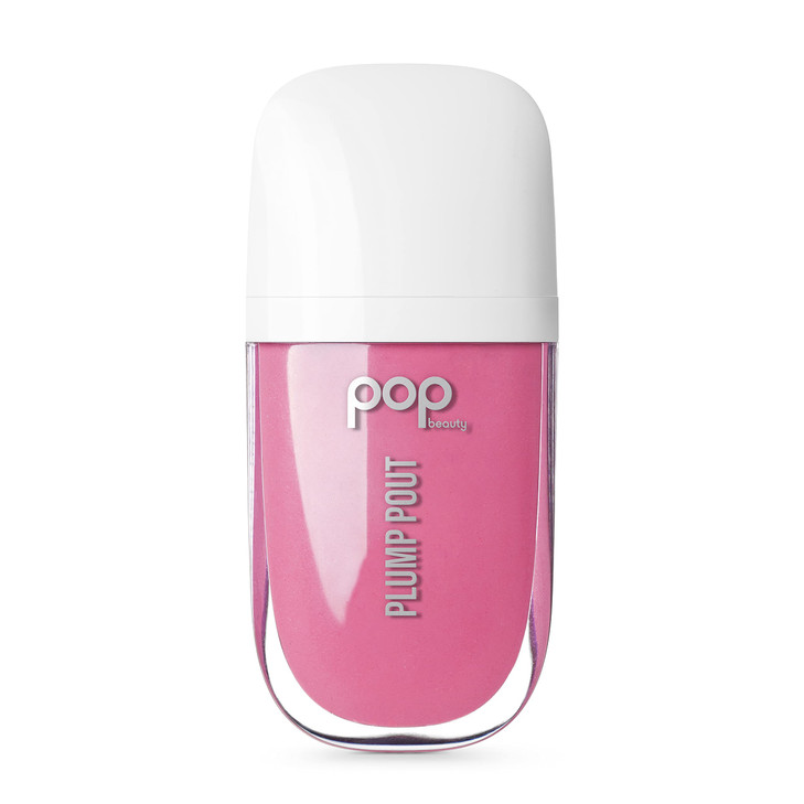 Pop Beauty Plump Pout Fuschsia Freesia Plumping Lip Oil And Hydrating Lip Gloss Long Lasting Nourishing Lip Glow Oil Non Sticky