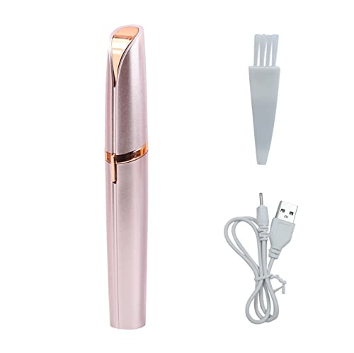 Lixiongbao Usb Rechargeable Portable Electric Eyebrow Trimmer Pen For Women Painless Precision Hair Remover Safe Shaver Razor Tool For Face