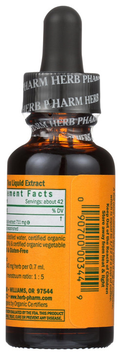 Herb Pharm Certified Organic Green Tea Liquid Extract - 1 Ounce