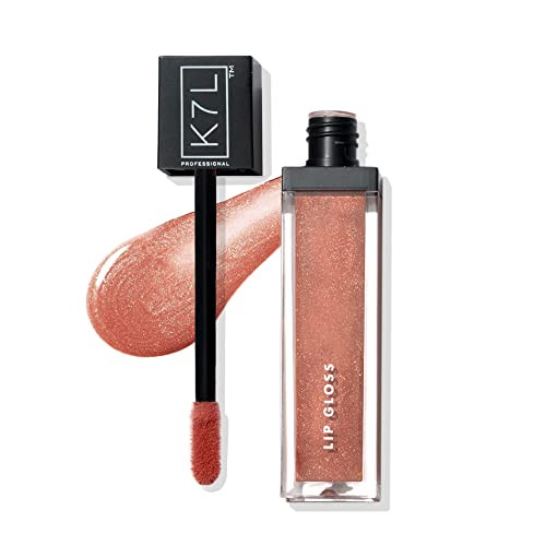 K7L Dark Pink Glitter Lip Gloss Juicy Glossip