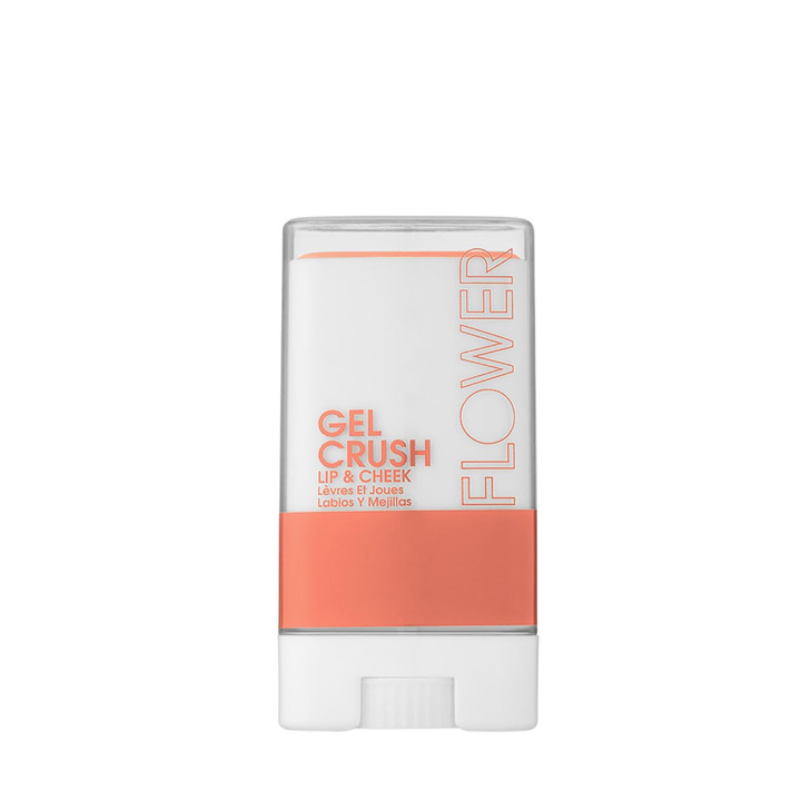 Flower Beauty By Drew Barrymore Lip And Cheek Gel Crush Cream Blush And Lips Tint In One Portable Multistick Hydrating Burst Of Color Peach