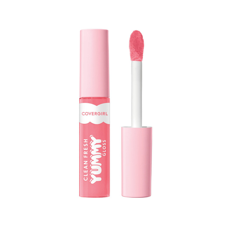 Covergirl Clean Fresh Yummy Lip Gloss Sheer Natural Scents Vegan Formula 500 Havana Good Time 0.33 Fl Oz
