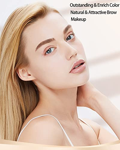 Waterproof Tinted Brow Gel Long Lasting Smudgeproof Liquid Eyebrow Makeup Eyebrow Mascara Tinted Brow Glue Eye Brow Filler Volumizing