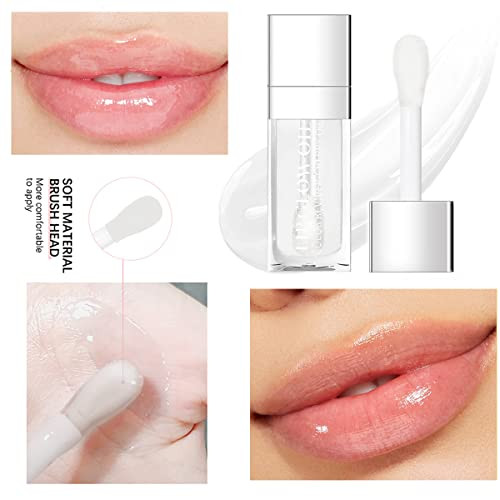 Alisesun Lip Oil Hydrating Tinted Lip Balm Plump Lip Gloss Lip Care Transparent Toot Lip Oil Tinted 004 Transparent