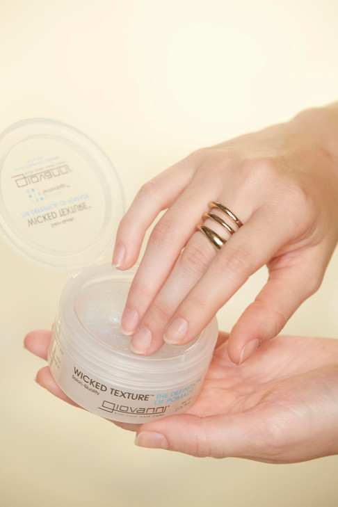 GIOVANNI Wicked Texture The Definition Of Pomade - Styling Hair Pomade, Helps to Shape Hair & Smooth Texture, Water Based Pomade that Washes Out Easi