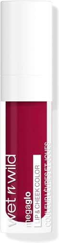 Wet N Wild Mega Glo Lip And Cheek Color Creamy Berry Stain Buildable Multi Use Soft Matte Finish Vegan And Cruelty Free Berry True
