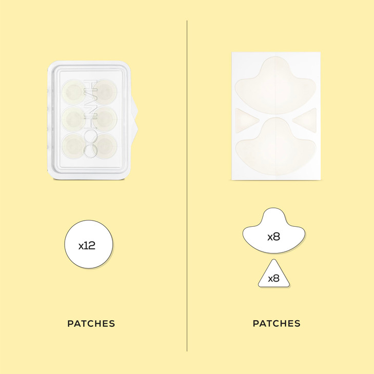 Hanhoo Dark Spot Brightening Patch And T Zone Pore Patch Bundle 28 Total Patches With Niacinamide And Hyaluronic Acid Hydrocolloid Patches
