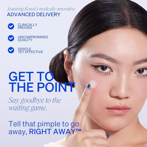 Knemo Right Away Microtip Hydrocolloid Acne Pimple Patch For Early Stage Zits And Hidden Blemish 8 Patches Microdart Patch