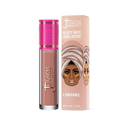 Juvia S Place Velvety Matte Liquid Lipstick Caramel Hydrating Long Wearing Velvety Soft And Feather Light Hyperpigmented Creamy Matte