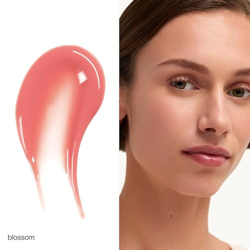 Goop Beauty Hydra Barrier Gel Gloss Hydrating Lip Gloss To Moisturize And Plump Lips Hyaluronic Acid And Vitamin E Blossom Sheer Petal Pink