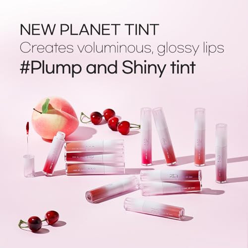 S2Nd New Planet Tint Clear Glow Tint Non Sticky Lightweight Hydrating Long Lasting Shine High Pigmented Volumizing Moisturizing Natural Lip