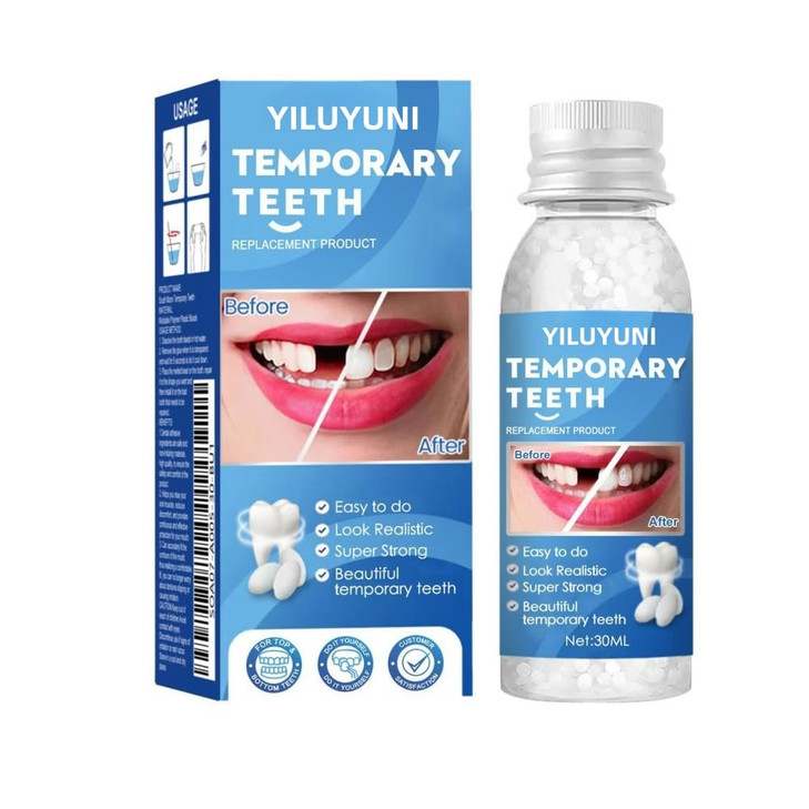Tooth Repair Kit Moldable Tooth Filling Repair Kit Dental Care Kit Fixing The Missing And Broken Replacements Diy Natural Filling Fake Teeth