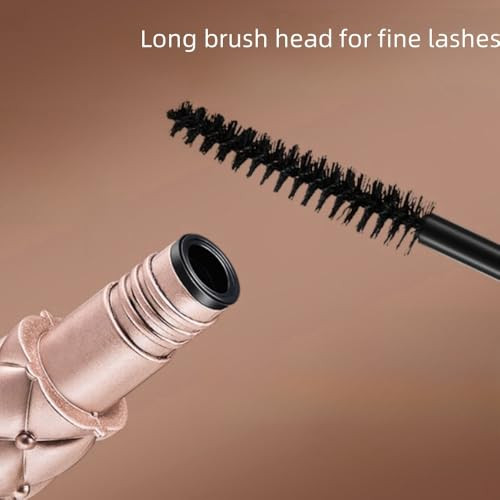 Waterproof Mascara Small Brush For Short And Lower Lashes Black Mascara With Butterfly Design Case Volumizing Black Formula With Long