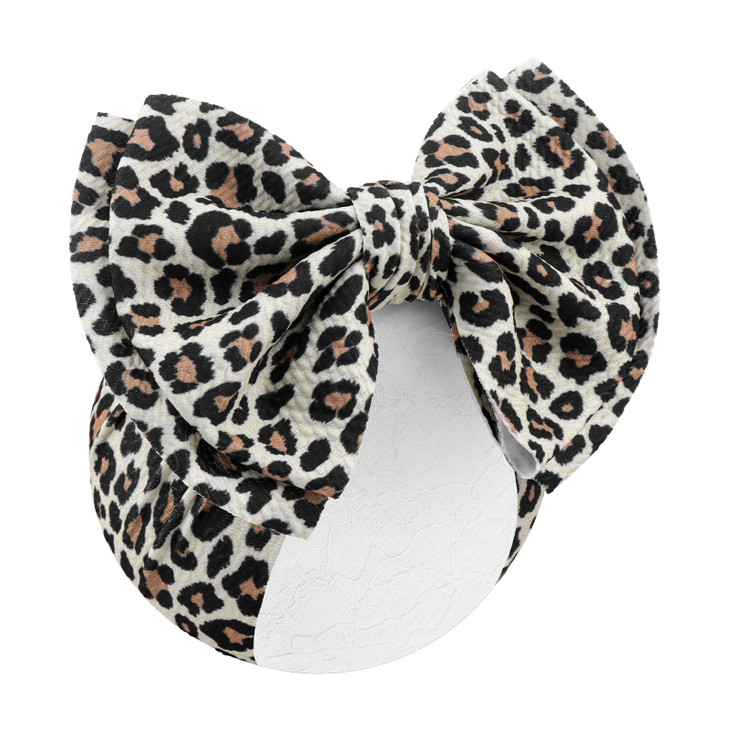 Yanjie Bows For Baby Girl Leopard Print Headbands For Girls 7 Brown Bow Toddler Hair Accessories Newborn Infant Baby Headband